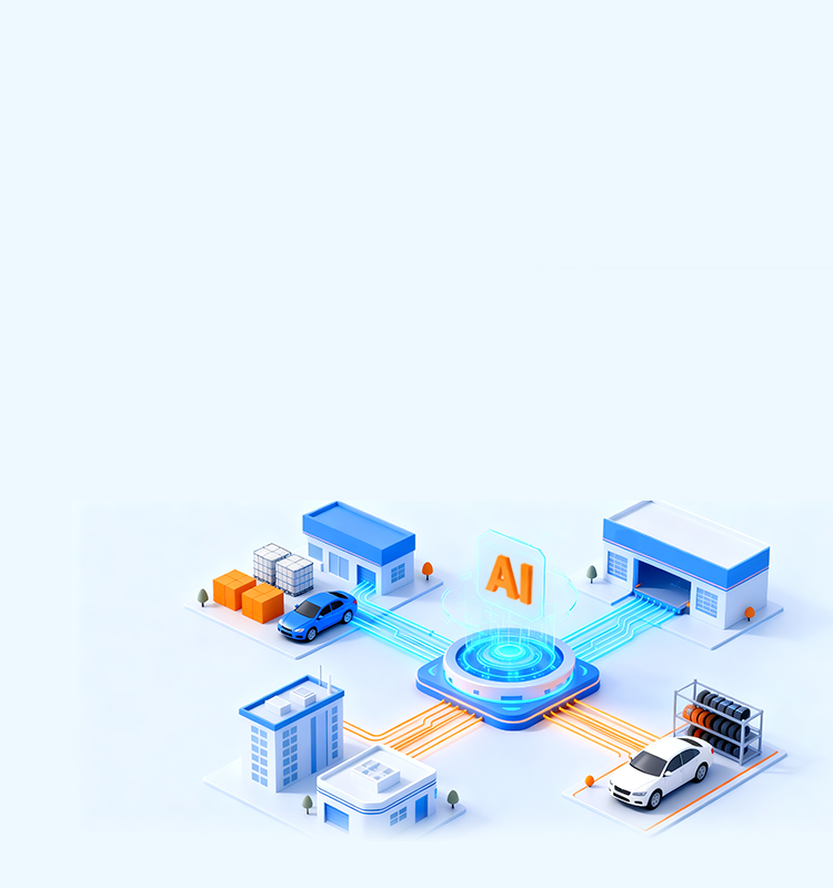 F6 Distributor Management  System, Connecting Every Link in  the Auto Parts Supply Chain